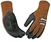 Kinco 1787 Frostbreaker Foam Latex Form Fitting Thermal Gripping Glove, Work, Small, Brown (Pack of 6 Pairs)