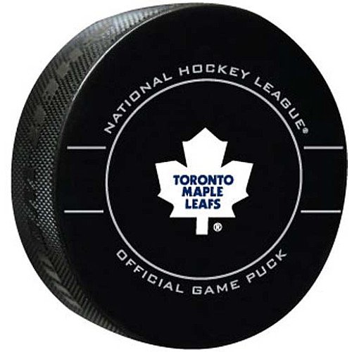Sherwood Toronto Maple Leafs Replica Game Puck