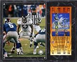 Ray Lewis Sublimated 12x15 Plaque | Details: Baltimore Ravens, Super Bowl XXXV, with Replica ticket