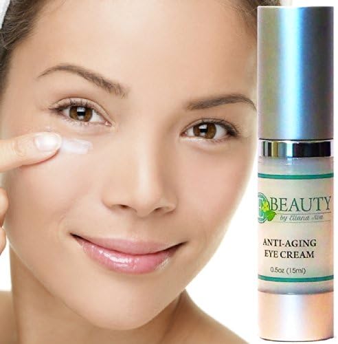 Anti-Aging Eye Cream - Reduces Facial Lines & Puffiness, Lightens Dark Circles - Men Love it Too - 100% Satisfaction Guarantee - Moisturizer Softens and Erases Crow's Feet - Combination Face & Lip Treatment Complex & Mask - Product Works with ALL SKIN TYPES - Allergy Free - Instant Smoothing for Younger-Looking Eyes