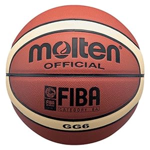 Molten GG6 FIBA Indoor Composite 28.5 Intermediate Basketball by 