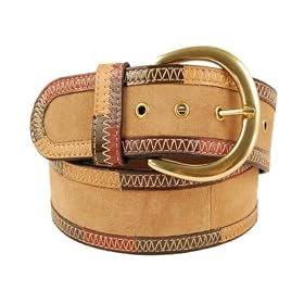 Fossil Border Patch Belt