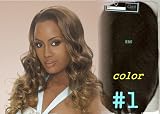 outre quick weave half 1/2 wig instant weave RIHANNA, 1