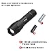 TANSOREN® Zoomable LED 900 Lumens Ultra Bright Tactical Waterproof Handheld Flashlight Bike Headlight Taillight Rechargeable 18650 Battery Charger
