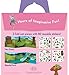 Peaceable Kingdom Press Sticker Fun! Fairyland Reusable Sticker Tote