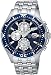 Pulsar Men's Alarm Chronograph Silver-Tone Stainless Steel Watch #PF3681