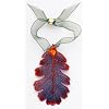 Iridescent Oak Leaf Ornament - Made with Real Leaf