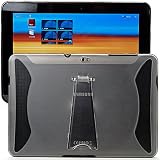 Vangoddy Housse TPU SIlicone avec stand de positionnement pour le Samsung Galaxy Tab P7100 P7500 Tablette PC