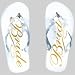Bride Flip Flops