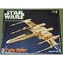 Star Wars X-Wing Fighter Model Kit Gold Tone Limited Edition