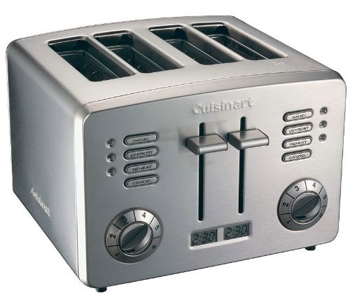 Cuisinart CPT190U 4 slice toaster chrome