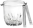 Bormioli Rocco Moncayo Mini Ice Bucket with Tongs, Gift Boxed