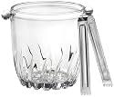 Bormioli Rocco Moncayo Mini Ice Bucket with Tongs, Gift Boxed