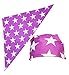 Costume Agent Macho Man Star Printed Costume Bandana and Glasses Set (Purple)