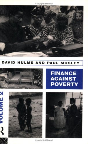 DAVID, HULME AND DAVID HULME AND PAUL MOSLEY - FINANCE AGAINST POVERTY