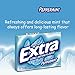 EXTRA Peppermint Sugar Free Chewing Gum, 15 pieces (3 Pack)