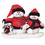 Texas Tech Red Raiders Christmas Snowman Decoration
