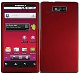 Red Hard Case Cover for Motorola Triumph WX435