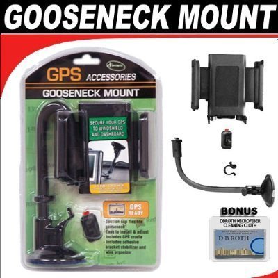 GPS Gooseneck Mount For The Garmin Forerunner 101, 201, 405 GPS Systems
