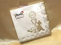 20 Servietten Kelch weiss gold Kommunion Konfirmation Tischdeko Lunch Motivservietten