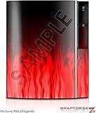 Sony PS3 Skin Fire Red