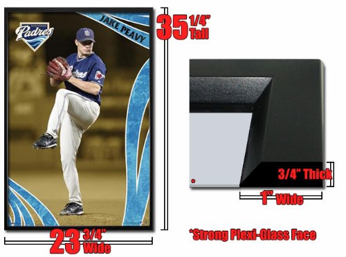 Framed San Diego Padres Jake Peavy Poster Fr4510