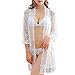 Unilove Sexy Lace Lingerie Night Dressing Robe Chemises for Women Set of 4