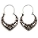 Sterling Silver Hoop Earrings Jewelry 1.5 Inches