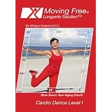 Moving Free Longevity Solution Cardio Dance Level 1 Easy Aerobics DVD for Beginners, Boomers and Seniors Exercise by Mirabai Holland