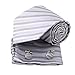 EAC1A28 Birthday Goods Multicolored Fashion Striped Mens Silk Tie Set By Epoint