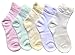 CHUNG Girls Thin Cotton Princess Socks with Lace Ruffles 0-8Y Pack of 5/6