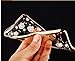 iPhone 6/6s Crystal TPU Cover-Aurora Fashion Transparent Hard PC + TPU Graden Flower Case with Original Swarovski Element for iPhone 6/6s 4.7 Inch(Gold+Pink)