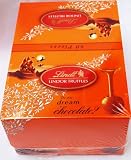 Lindt Lindor Milk Chocolate Truffle Candy with Jack-O-Lantern wrapping 60 count box