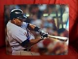 Houston Astros Miguel Tejada Autographed 8x10 Photo, Proof Photo of Miguel Signing for Us.