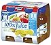 Gerber Variety Pack Fruit Juice (2-Apple, 1-Pear, 1-White Grape), 4 Count, 4-Ounce Platic Bottles (Pack of 6)