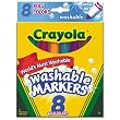 Crayola 8ct Washable Bold Broad Markers