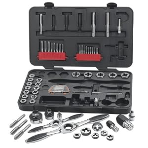 GearWrench 82811 Large Tap and Die SAE Set, 65-Piece by GearWrench