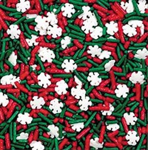 Childrens Toyshop  Gourmet Food : Wilton Snowflake Sprinkle Mix