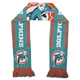 Forever Collectibles NFL Miami Dolphins 2011 Team Stripe Scarf