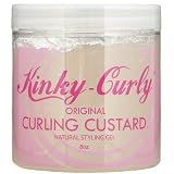 Kinky Curly Custard Styling Gel 8 Oz. ~ Kinky-Curly