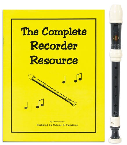 Harmony 3 Piece Recorder Pack with Complete Recorder Resource Kit Vol. 1 by Denise Gagne