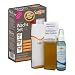 Sunzze Wachs Enthaarungsset, Roll-on Wachsset mit 2x 100ml Wachspatronen zur Haarentfernung mit Vliesstreifen und Nachpflege�l. F�r die Professionelle Enthaarung zu Hause