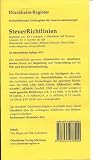 Produkt-Bild: Steuerrichtlinien (2012), bedruckte Griffregister