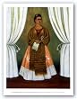 Self-Portrait Dedicated to Leon Trotsky, 1937 by Frida Kahlo 27.5"x21.5" Art Print Poster