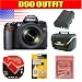 Nikon D90 DX 12.3MP Digital SLR Camera with 18-105mm f/3.5-5.6G ED AF-S VR DX Nikkor Zoom Lens Outfit!! Includes: D90 Body and Nikkor 18-105 AF-S VR with Nikon Supplied Accessories + Extra EN-EL3E Battery for Nikon + Compact Nikon Camera Bag + Multi Card Reader + 3 in 1 Cleaning Kit + 2GB SD Card +Mack 3 Year Extended Warranty!
