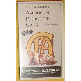 A Video Guide to American Pedigreed Cats, Second Edition, Collectors Edition, (VHS)