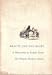 Beauty And The Beast (A Manuscript by Richard Doyle,)