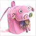 Eco Snoopers - Backpack with Removable Plush, Bling-Bling Piggy