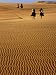 Horse-Riders on Huge Sand Dune, Medanos de Coro National Park, Falcon, Venezuela Art Photographic Poster Print by Krzysztof Dydynski, 12x16