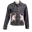 RMC Martin Ksohoh Fujiu & Raijin denim jacket. REDM3852